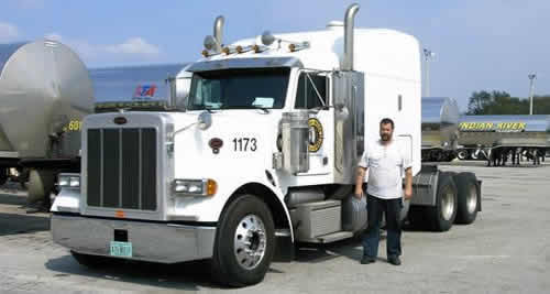 Truck driver in USA