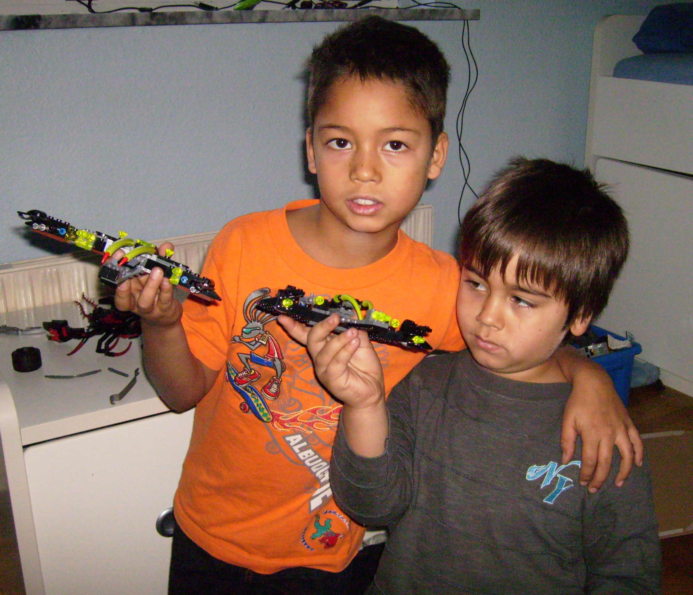 Sune and Silas March 2007