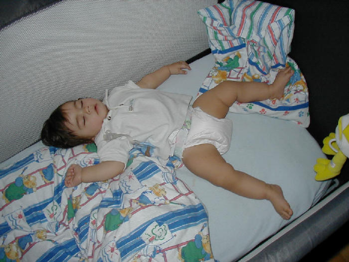 Silas sleeping 2