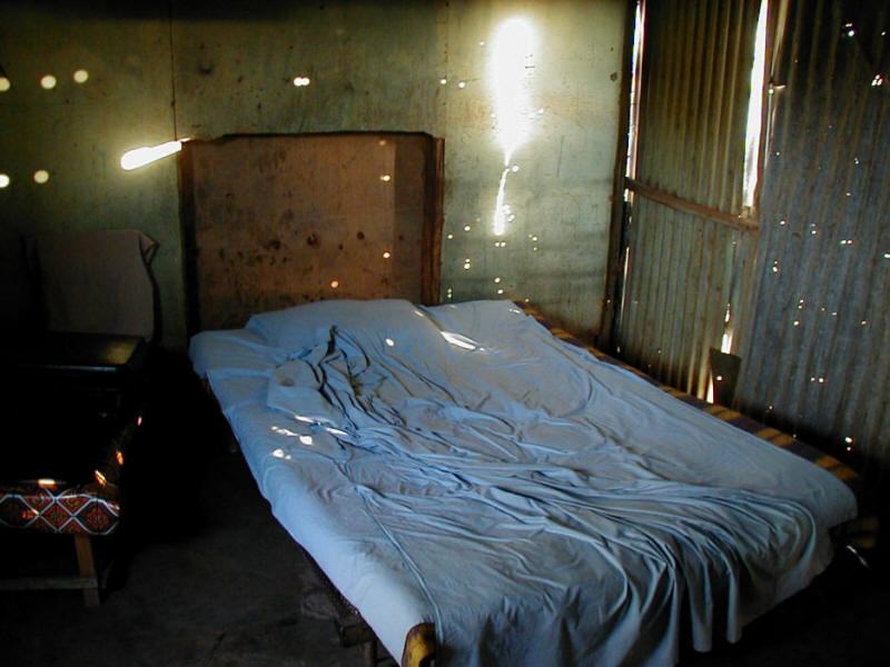 My bed room in desert
